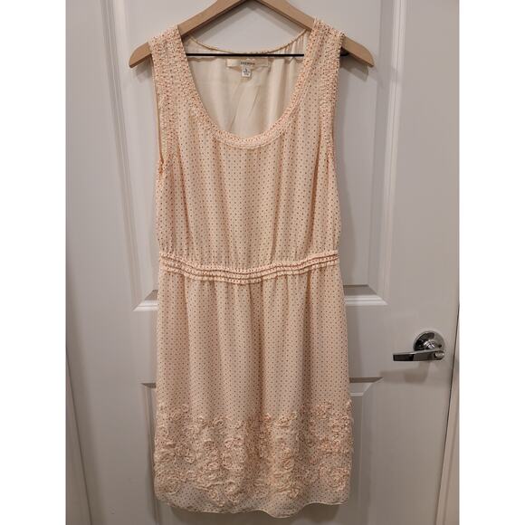 Max Studio Red Polka Dot Dress with Ruffle Details - Picture 7 of 9